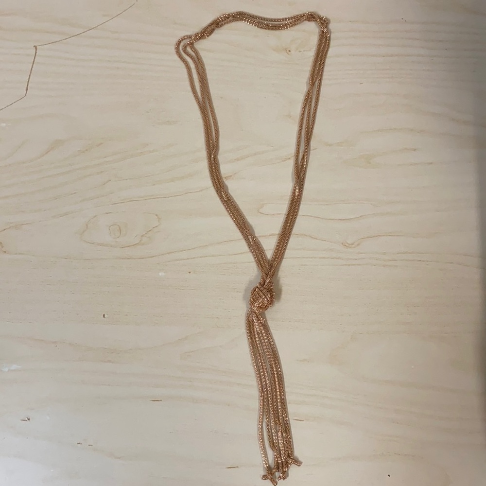 Gold necklace